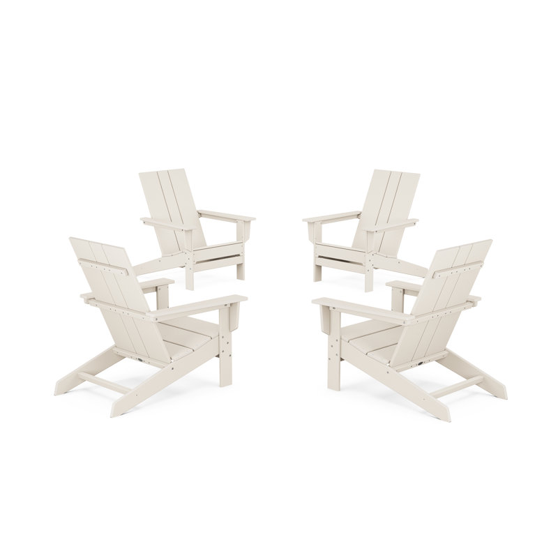 Chaises Adirondack en plastique Liles POLYWOOD x, Sable