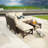 Ajai 3 - Person Modular Patio Conversation Sets with Cushions