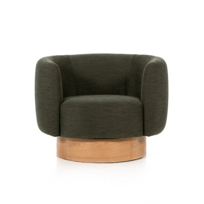 Calista Swivel Chair-Atlantis Moss