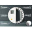 Huldar Glass Flat Wall Mirror