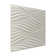 Dundee Deco Falkirk Retro 3D IV Off White Faux Waves PVC 3D Wall Panel ...