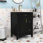 Contemporary Wood Bathroom Vanity with Premium Ceramic Basin, Soft-Close Door and Ample Storage-1564542193