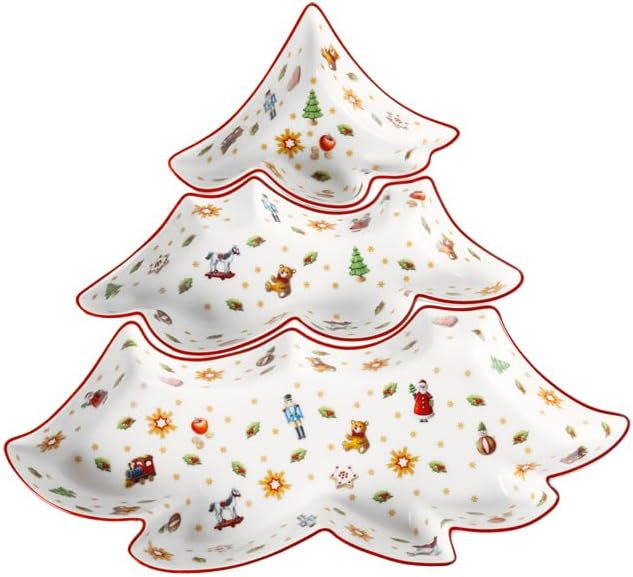 Ensemble de bols à trempette Villeroy & Boch Toy's Delight, en forme d'arbre