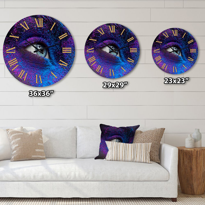 Horloge murale moderne, Grand
