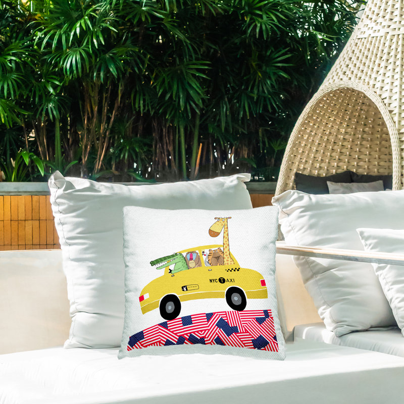 Housse et insert de coussin décoratif en polyester