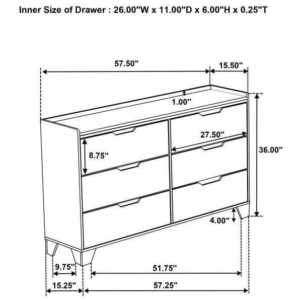 Dimensions du produit