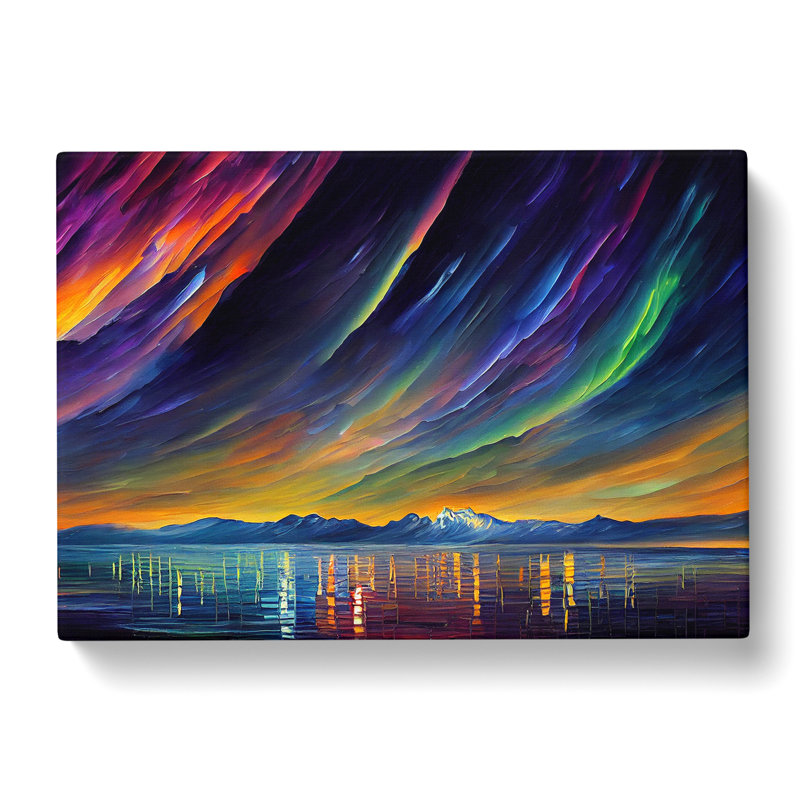 Special Aurora Borealis Vol.2 - Wrapped Canvas, 50cm H x 76cm W x 3cm D