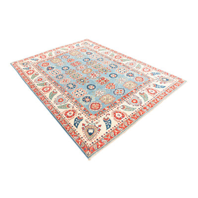 Tapis bleu clair Olander