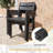Cadenhead 6 - Person Aluminum Rectangular Extendable Outdoor Dining Set with Stacking Chairs-166406284