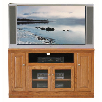 Meuble télé en bois massif pour téléviseur de 60 po ou moins Lapierre