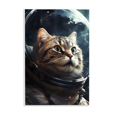 «Amazed Astronaut Cat» par Roozbeh Bahramali