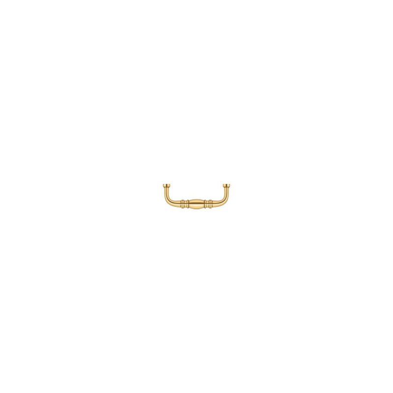 Colonial Bar / Handle Pull, PVD Polished Brass