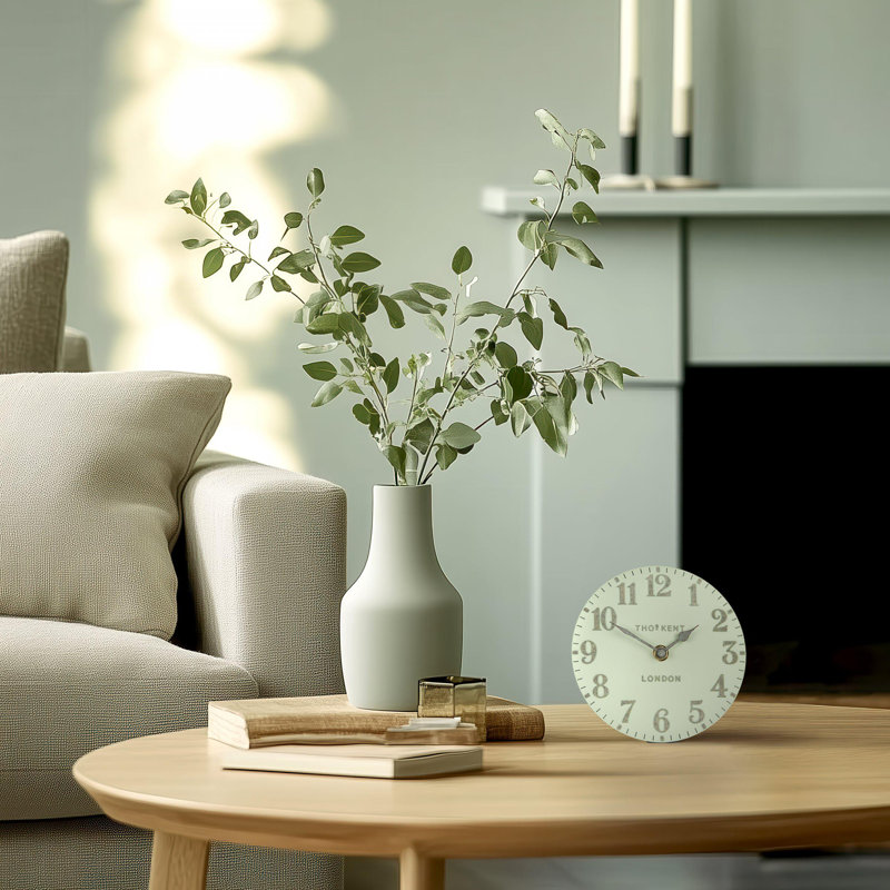 Arabic Mantel Clock Shy 6", Green