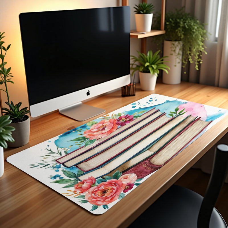Polyester Desk Pad, 31.5x15.5