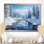 «Winter Snowy Serenity III - Winter Landscape», art mural
