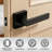 Door Lever Handle MHB01 Black Keyed Door Lock for Entry Doors, Entry Door Lock - Exterior Door Lock-126427197-126427198-126427202