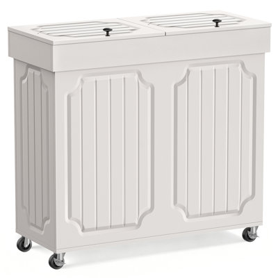 Armoire à poubelle double Povrgive