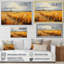 «Danemark Yellow Fields of Gold», reproduction sur toile-1594157092-1594157093