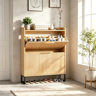 17 Pair Shoe Storage