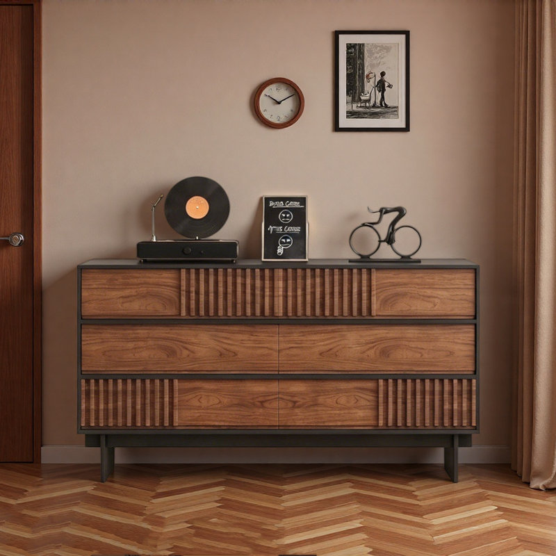 Retro Multi-Drawer Sideboard