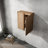12" Bathroom Side Cabinet, 2-Soft Close Doors, Float Mounting Design