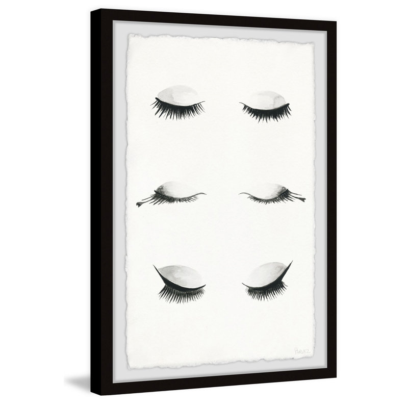 Lashes Fleek by Parvez Taj - Single Picture Frame Painting, 30cm H x 20cm W