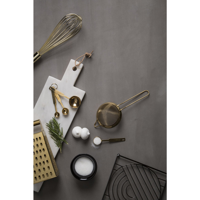 Keiser Stainless Steel Food Strainer, Gold