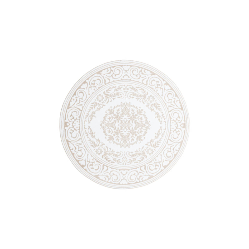 Dalhem Oriental Indoor Rug, Round 6'