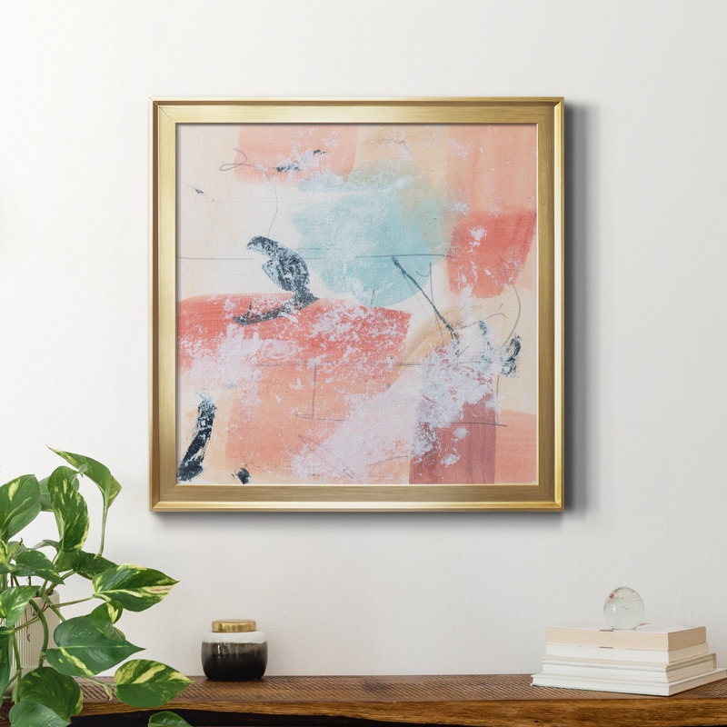 Warm Underneath I - Print, Black, 17.5" H x 17.5" W x 1.5" D., No Mat