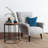 Abraxas Solid Wood Frame End Table