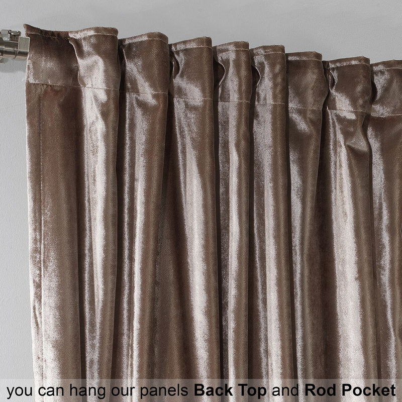 Solid Colour Kitchen Curtain, 60 H x 45 W cm, 14 Rice