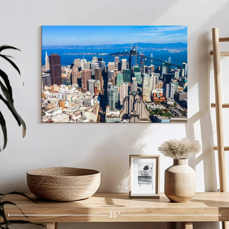 Centre-ville de Nicci, San Francisco, H 16 po x l 24 po