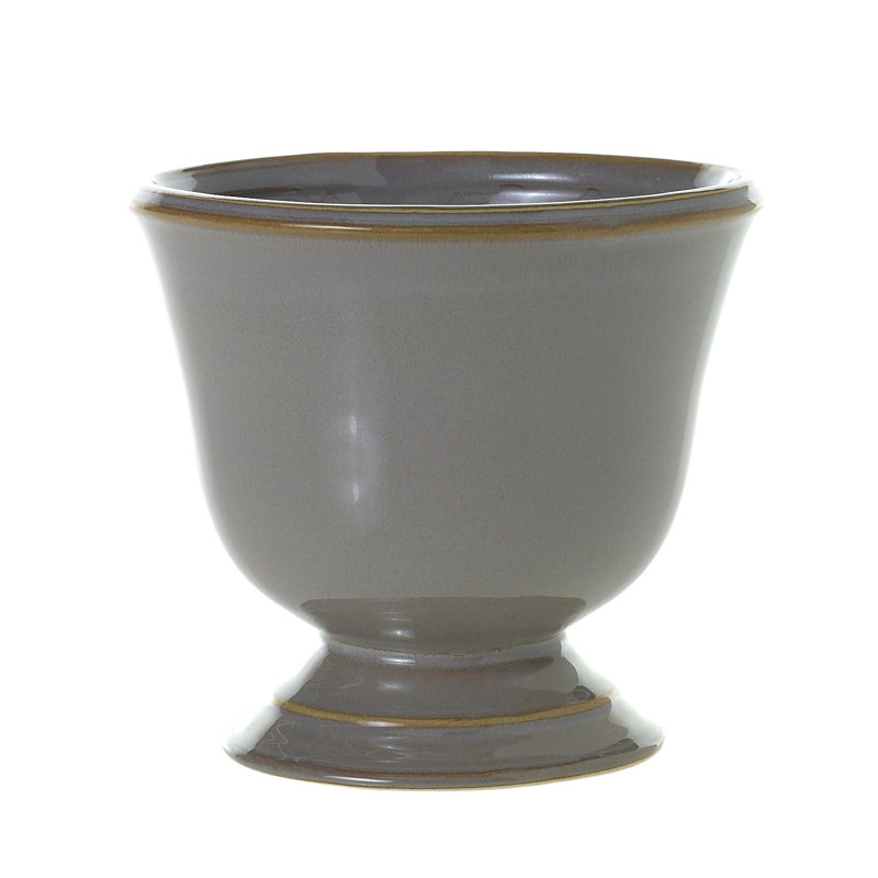 Pot à fleurs en céramique Miyoka Cara, H 5,5 po x l 6 po x P 6 po