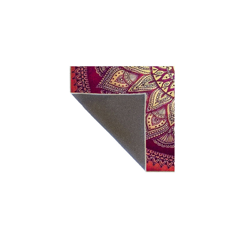 Half Star Themed Patterned Woven Base Washable Rug, Rectangle 2'4" x 3'11" Rug Pad Included