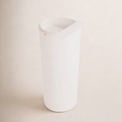 Ubud U-Shaped Concrete Pedestal Sink