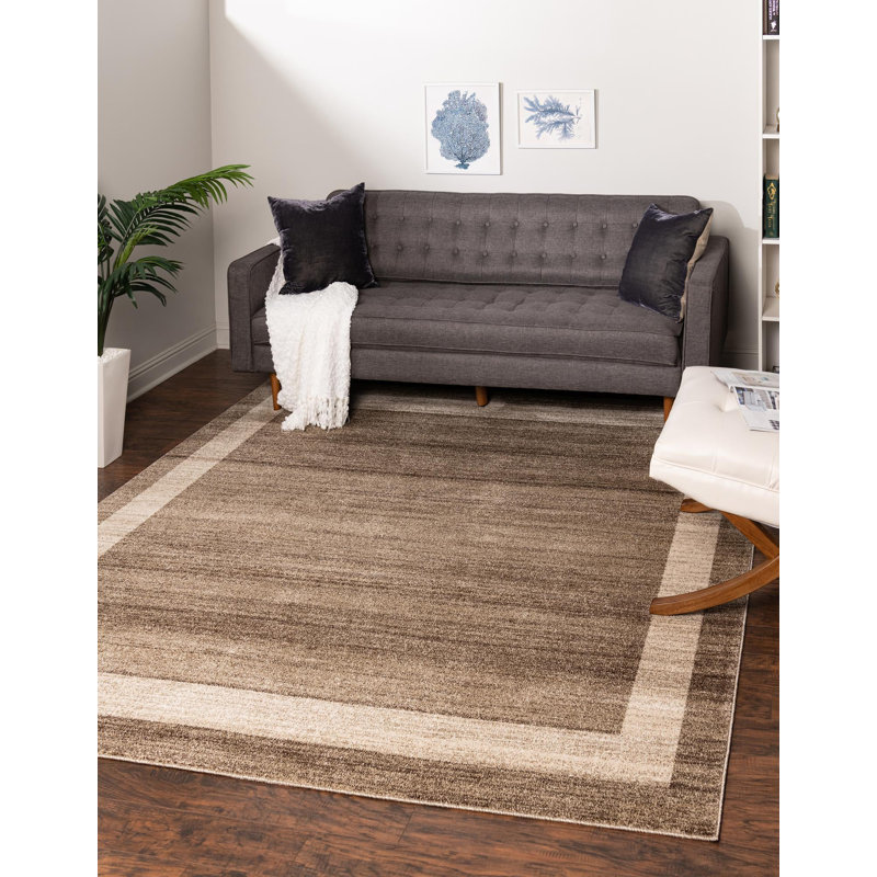 Tapis brun clair Songul, Rectangle 9 pi x 12 pi 2 po