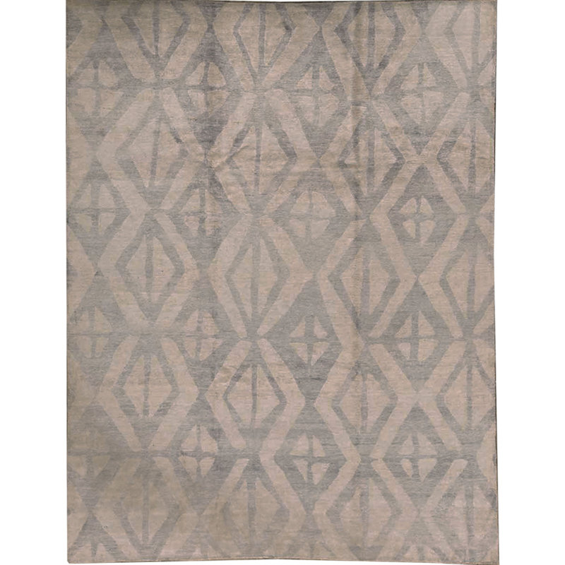 Hand Woven Cotton Geometric Area Rug