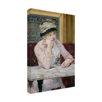 « Plum brandy » par Manet-reproduction d’art sur toile tendue