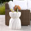 Canham 14.2'' Stone Outdoor Side Table-1996283005