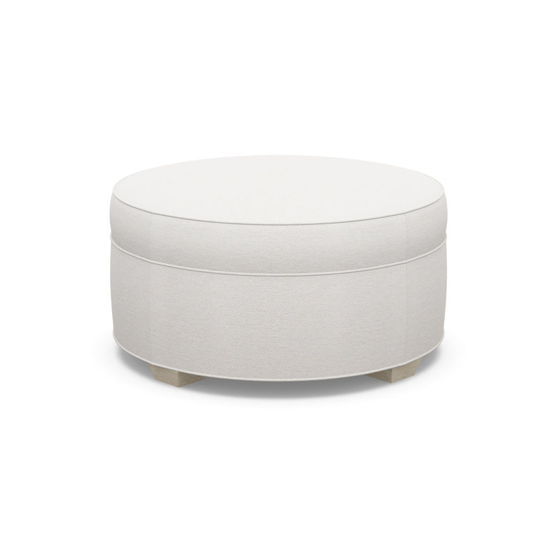 Round Ottoman, 9637-49, Sandstone