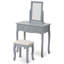 Gingras Dressing Table with Mirror-1843945378