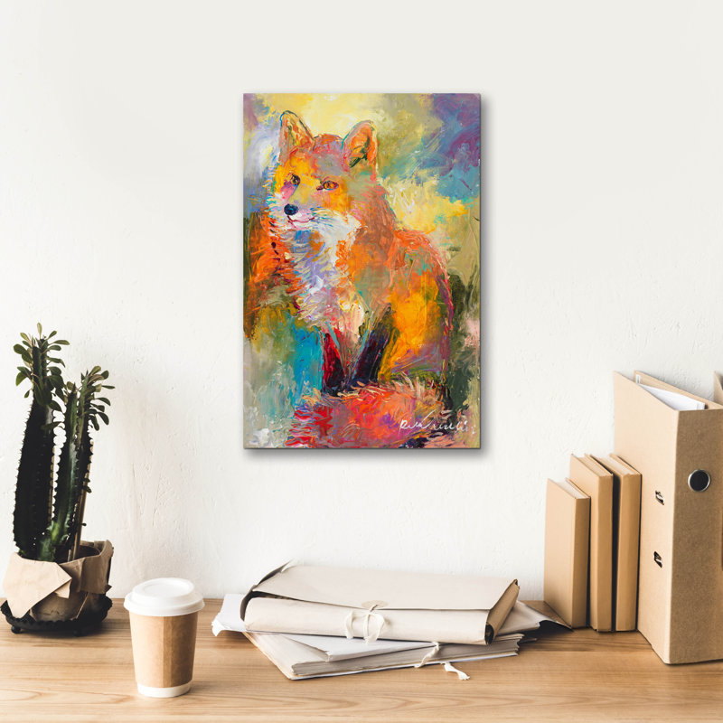«Fox» par Richard Wallich, H 18 po x l 12 po x P 0,75 po