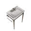 Lavabo de console de salle de bain 28 po, lavabo mural en céramique avec 3 trous de robinet pré-percés-1459009278-1459009267