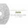 23 5/8"OD x 3 7/8"ID x 2 1/8"P Jamie Ceiling Medallion (Fits Canopies up to 3 7/8")