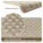 Geometric Bullnosed Non Slip Stair Treads Set With Landing Mat-1752053974