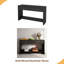 Console de style ferme - Canapé en bois vieilli de 55,12 po avec tiroirs de rangement et tablette ouverte-318360289