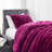 Roll Cakes Chunky Bunny - Coma Inducer Oversized Comforter Set - Raspberry Jam-107156579