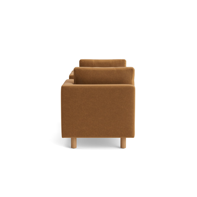 Hunter Lounge, Performance Velvet - Hazelnut, Natural
