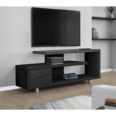 Meuble télé polyvalent avec meuble de rangement, meuble multimédia pour le salon et la chambre à coucher, idéal pour la décoration moderne