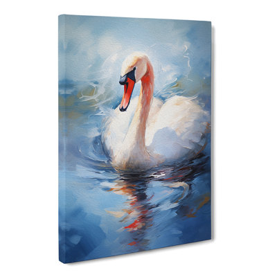 Swan Gestural No.2 - No Frame Print